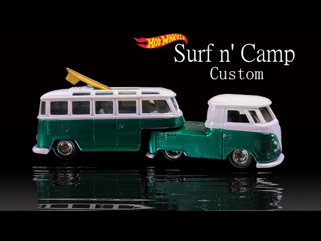 Hot Wheels Volkswagen Bus Camper Build - YouTube