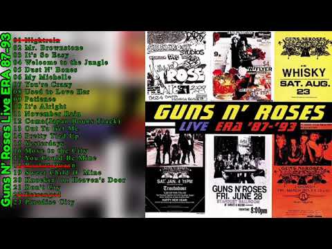 Guns N Roses - Live Era 87/93 (Full Album) 1999 - YouTube