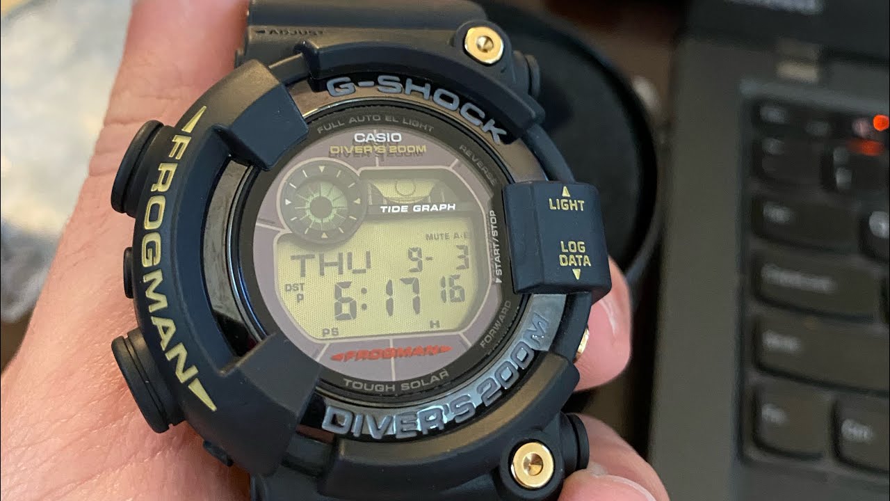 G-Shock GF-8235 35th Anniversary Frogman - YouTube