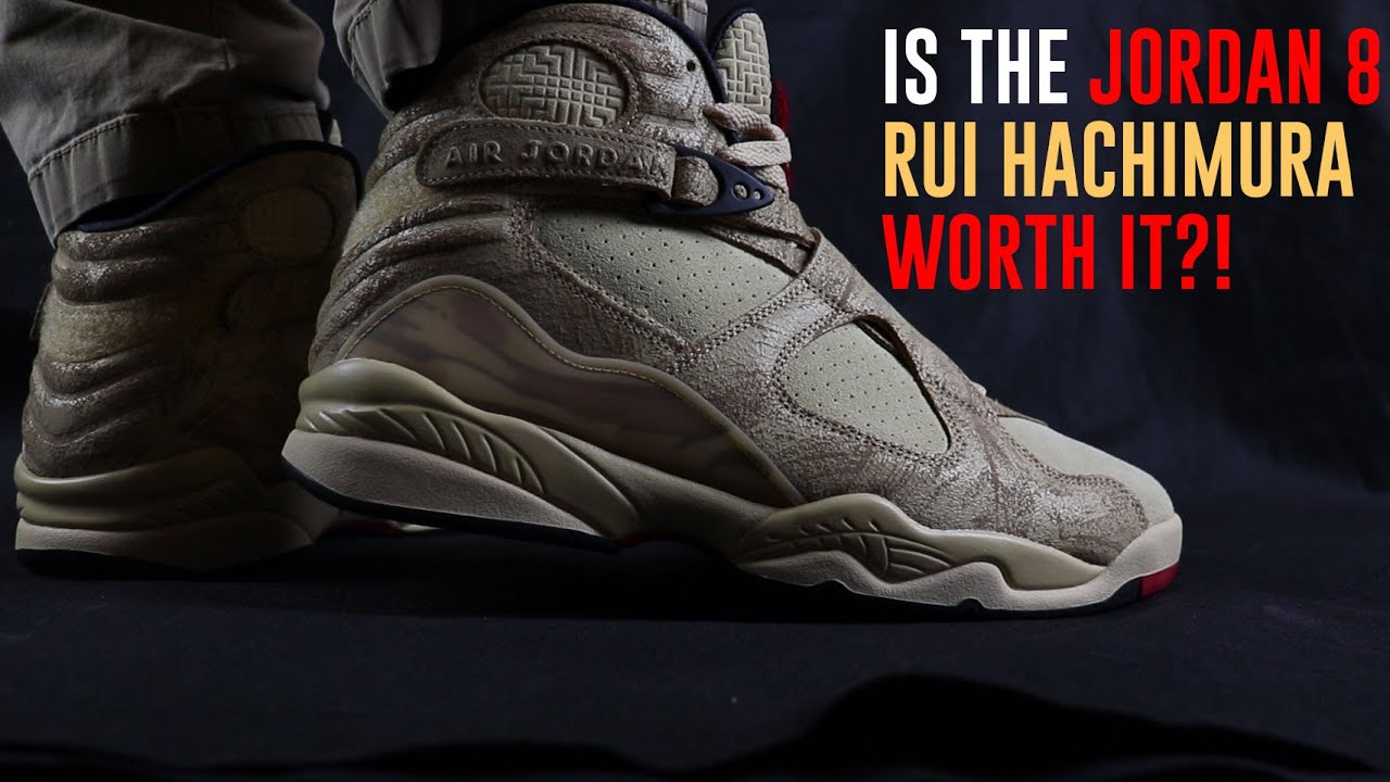 IS THE JORDAN 8 RUI HACHIMURA WORTH IT?! ON FEET! - YouTube