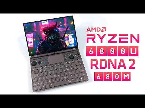 Ryzen 6800U Win Max 2 First Look, It's Crazy Fast! The Power We