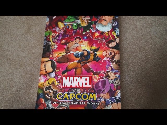 Art Book Review-Marvel vs. Capcom: Official Complete Works - YouTube