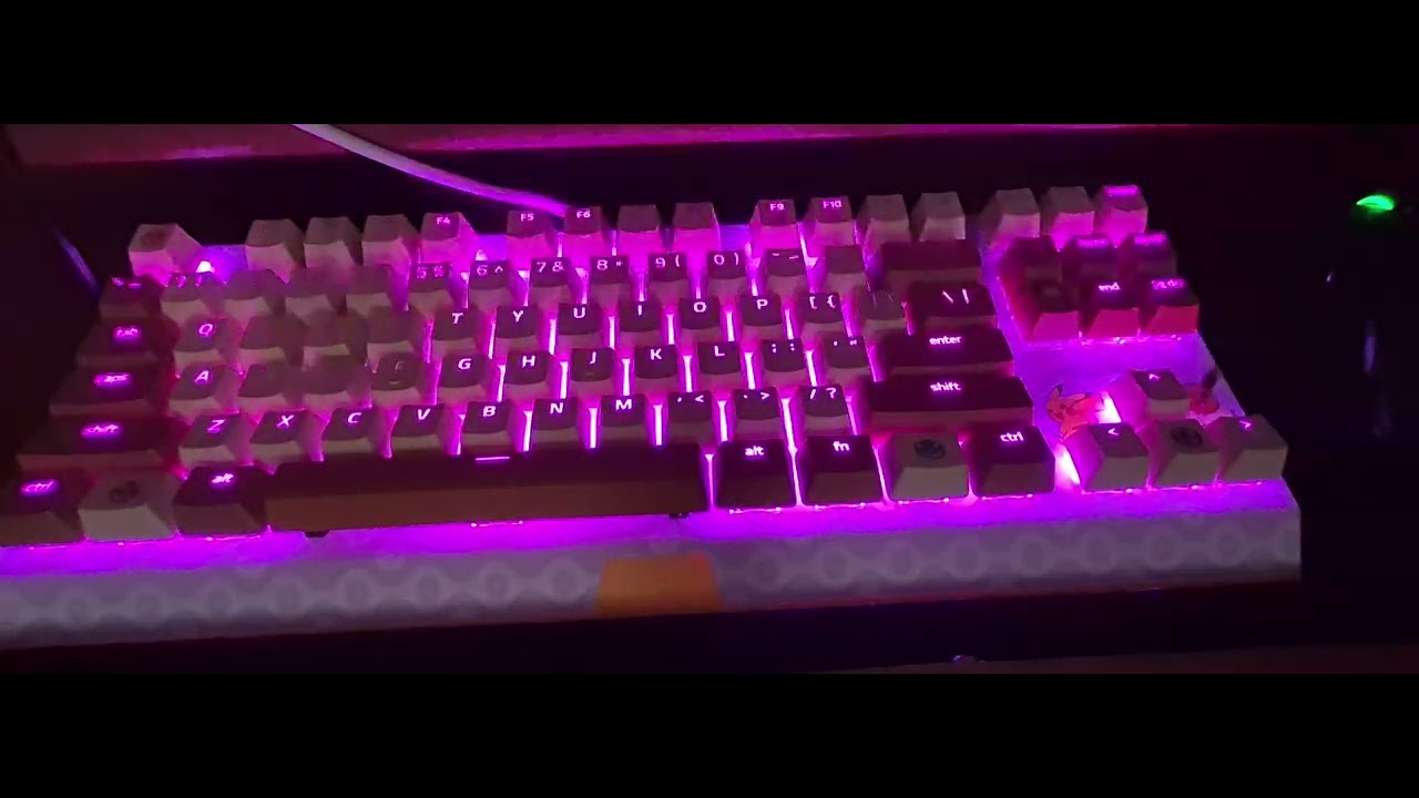 Razer blackwidow v3 tenkeyless pokemon edition audio visualizer