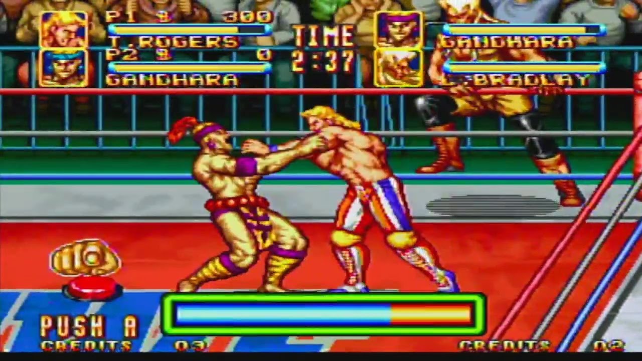 SNK FIRE SUPLEX アーケード ネオジオ ポスター SNK FIRE SUPLEX