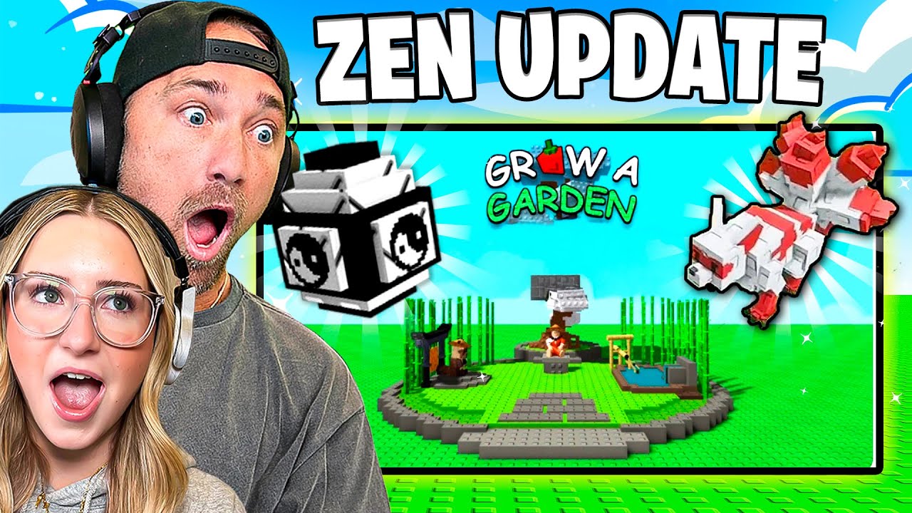 Grow a Garden Update Zen UPDATE! Jandel ADMIN Abuse! - YouTube