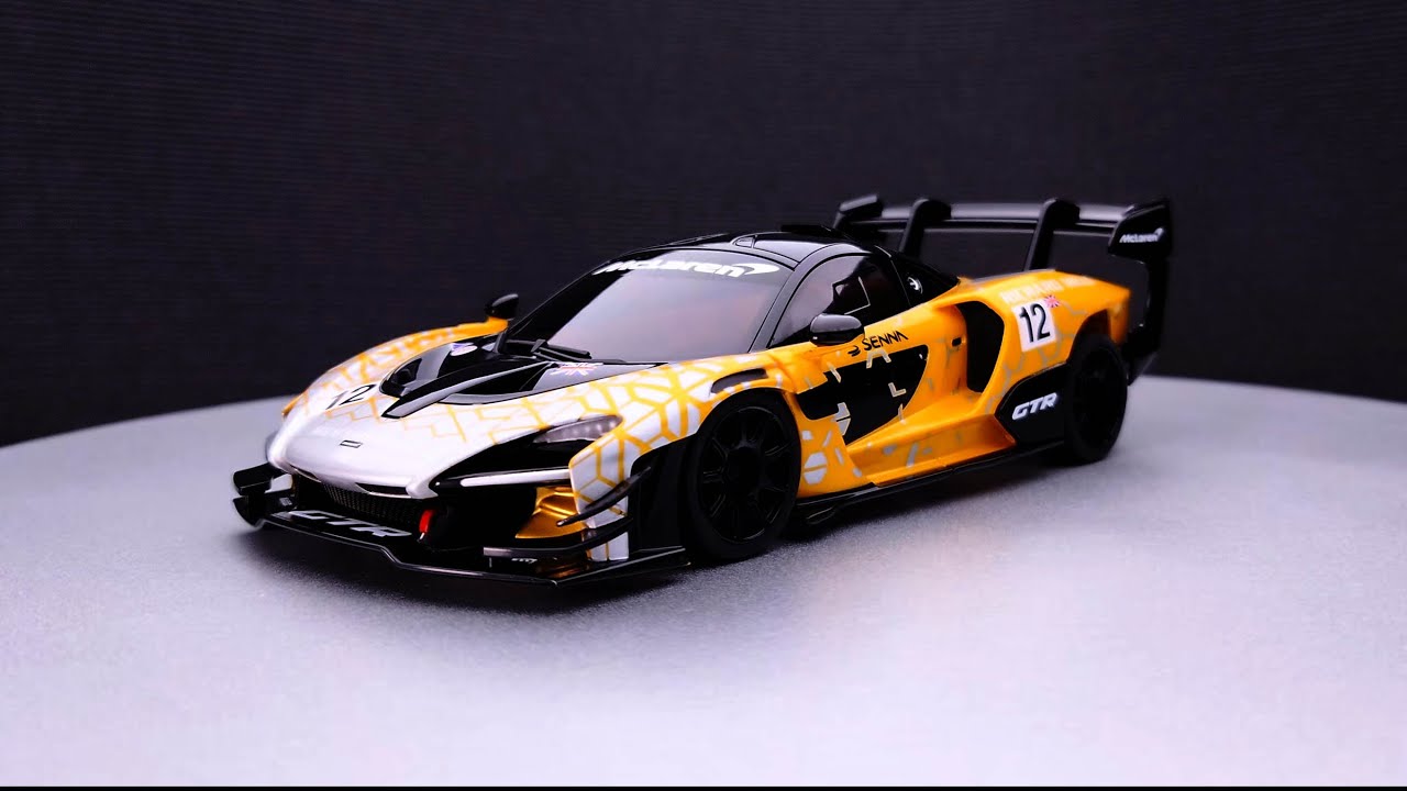 ミニッツ McLaren SENNA GTR オレンジ ミニッツ McLaren Senna GTR