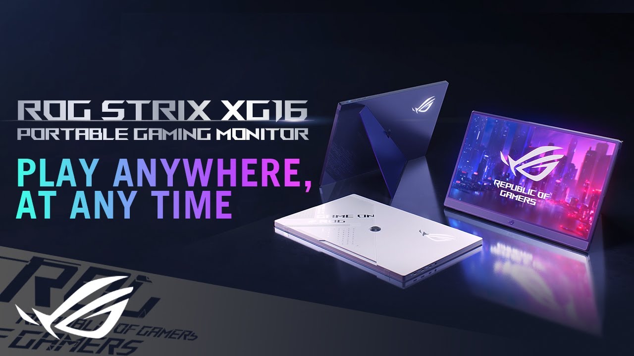ROG Strix XG16AHPE-W | Below 23 Inches | Gaming Monitors｜ROG
