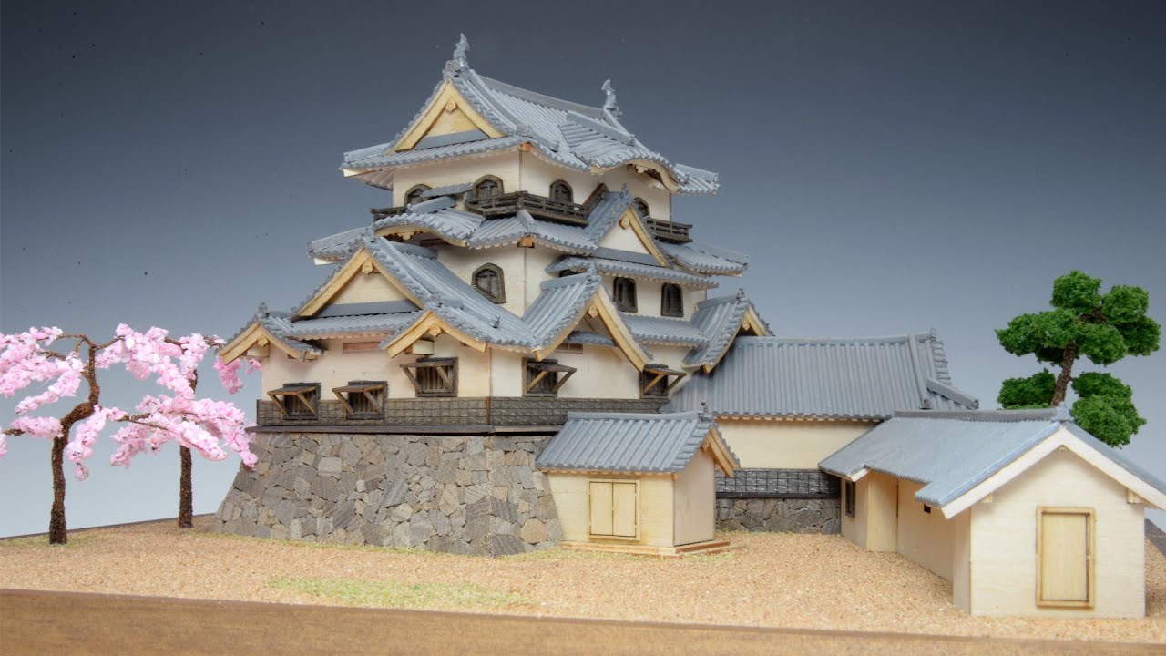 1/150 彦根城】製品紹介 - YouTube