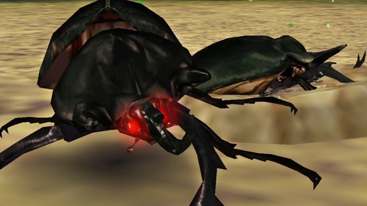 アーケード] 甲虫王者ムシキング - アクティオンゾウカブト VS 赤目