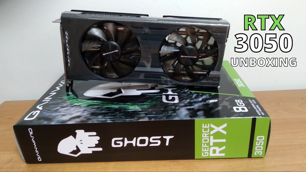 RTX 3050 8GB GAINWARD GHOST UNBOXING - YouTube