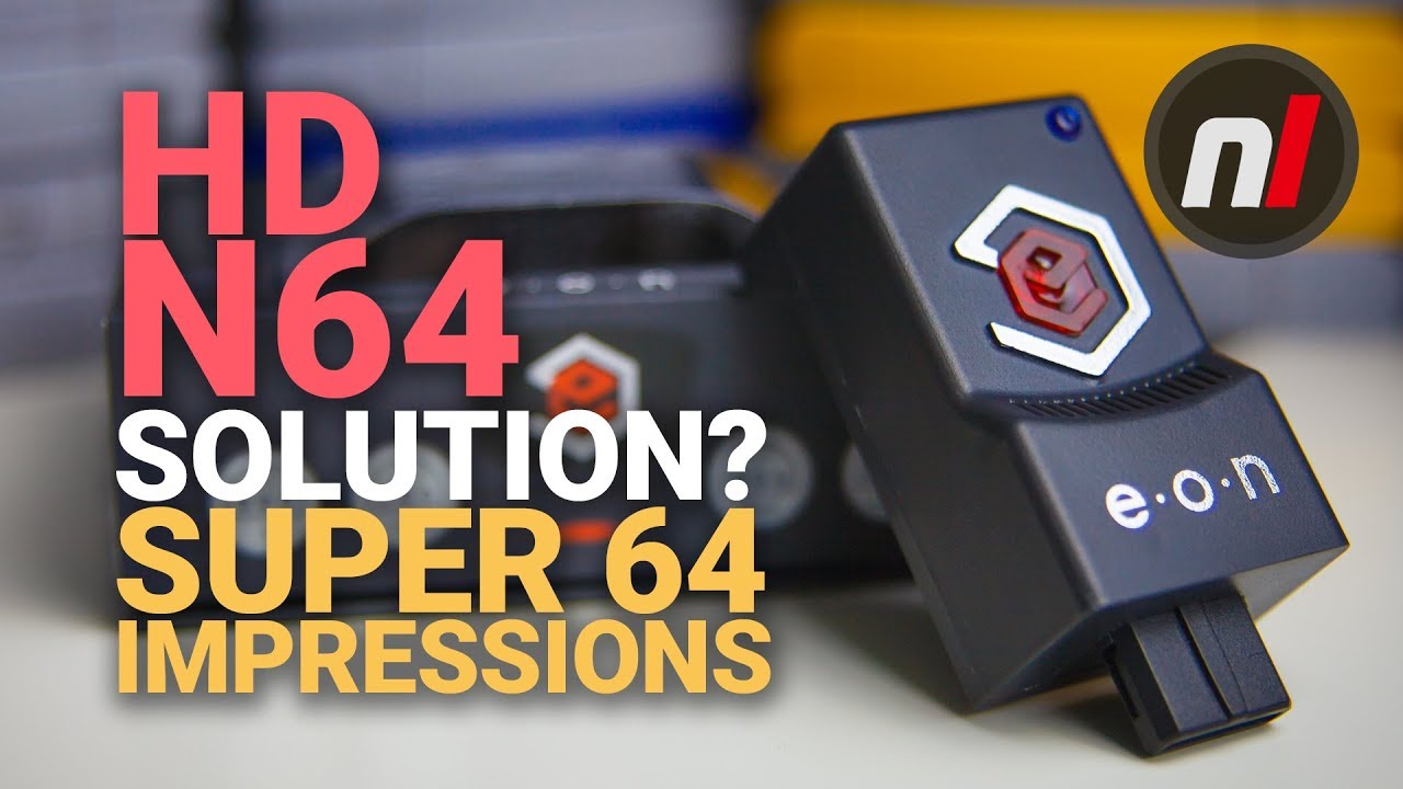 N64 Over HDMI Without Mods | EON Super 64 Review - YouTube