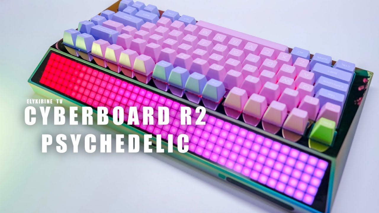 CYBERBOARD R2 Le Smoking (Psychedelic) Unboxing + build from Angry