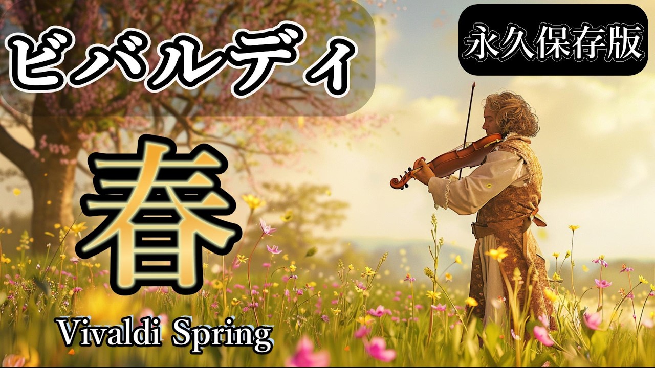 ヴィヴァルディ《四季・春》光と嵐を描く音楽の物語｜Vivaldi 