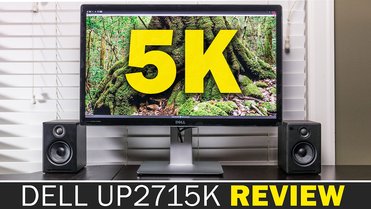 Dell UP2715k - The Highest Resolution Standalone Monitor! - YouTube