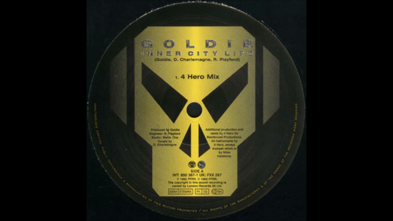 Metalheadz / Goldie - Inner City Life (4 Hero Remix) - YouTube
