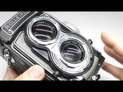 ROLLEIFLEX ローライフレックス T グレー Tessar テッサー 75mmF3.5