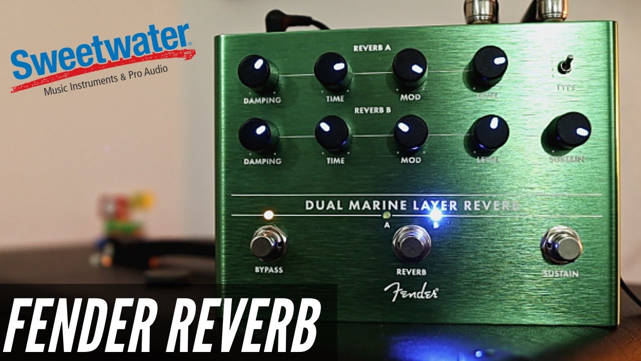 Fender Dual Marine Layer Reverb Pedal - YouTube