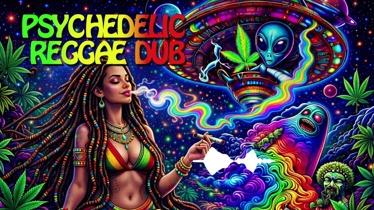 Psychedelic Reggae Dub 🌈 Space Drift Session | Warm Bass • Clean