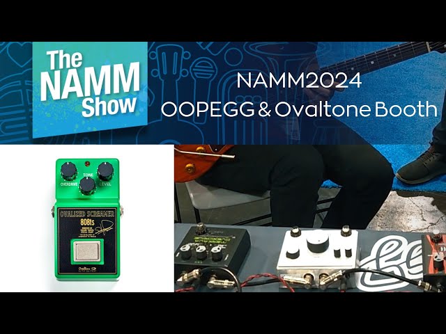 OVALIZED SCREAMER 808ts / NAMM2024 OOPEGG & Ovaltone Booth - YouTube