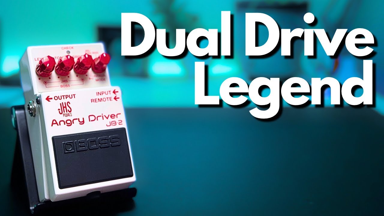 The Boss JB-2 Angry Driver. A Perfect Dual Overdrive Pedal from