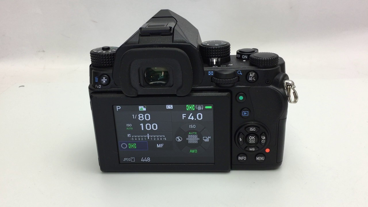 PENTAX KP 光学ファインダー時の電子シャッター - YouTube