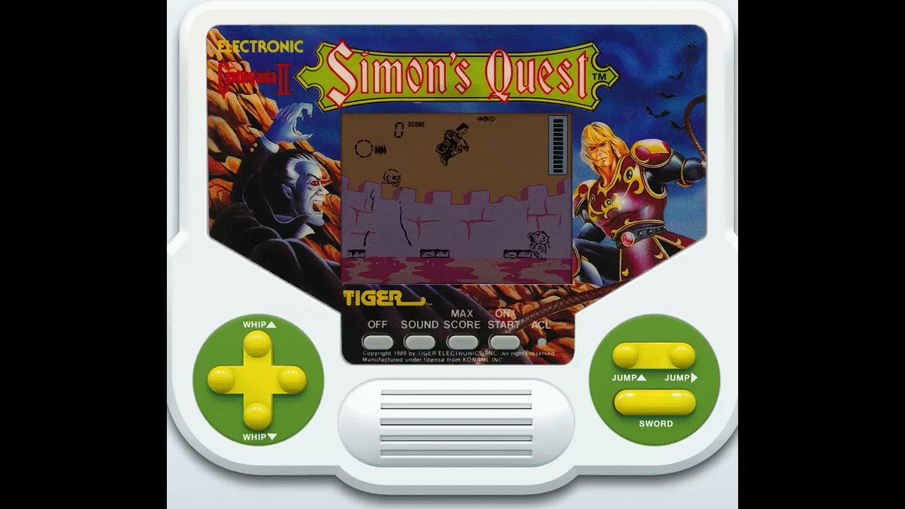 Castlevania II: Simon's Quest from Tiger Electronics - YouTube