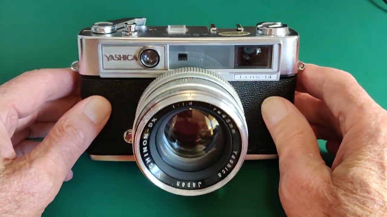 Yashica Lynx 14/14e - Yashica's greatest rangefinder camera? - YouTube