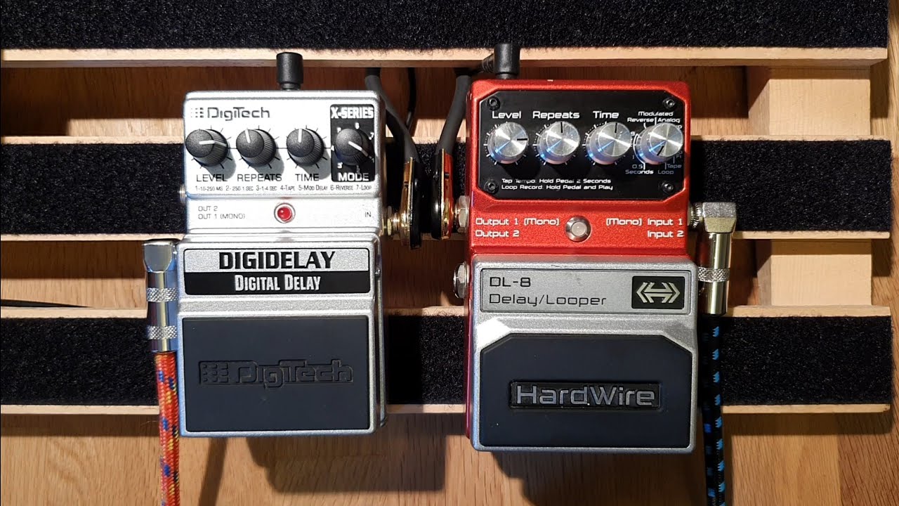 DigiTech DigiDelay vs DigiTech Hardwire DL-8 : r/guitarpedals
