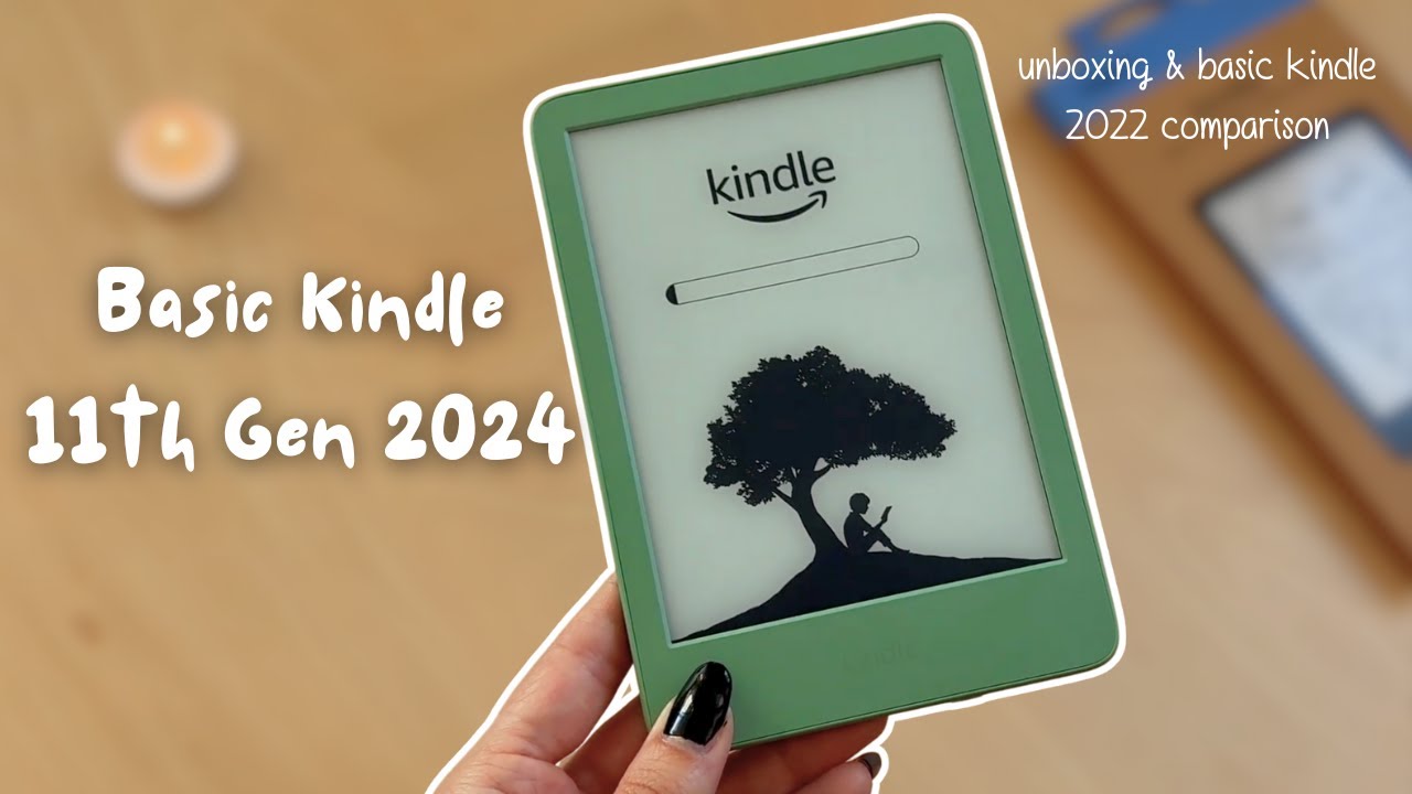 ✨️ Basic Kindle 11th Gen (Matcha) 2024 ✨️ unboxing