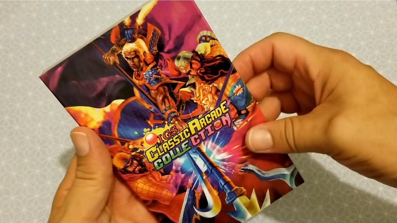 UNBOXING IGS CLASSIC ARCADE COLLECTION SWITCH - YouTube