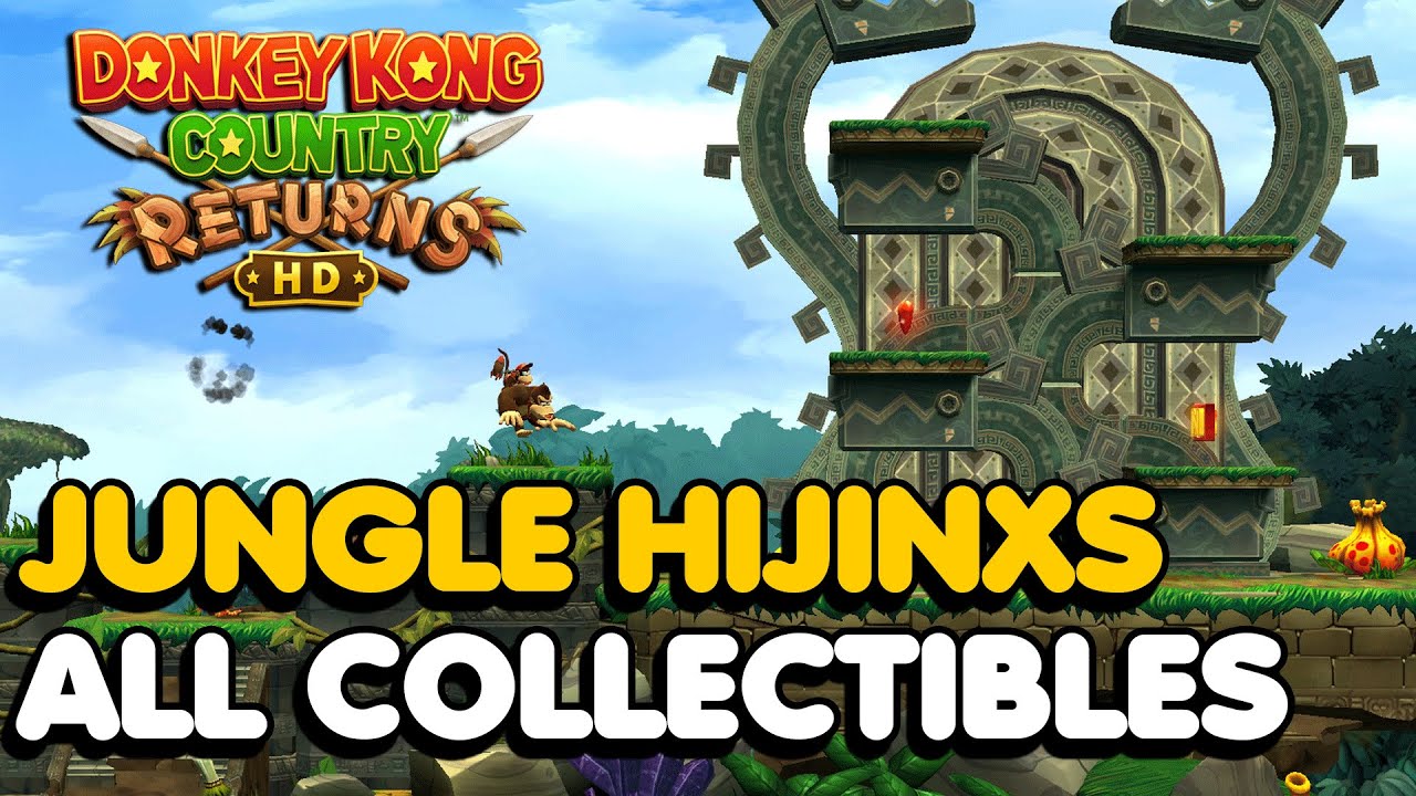 Donkey Kong Country Returns HD - Jungle Hijinxs All Collectible