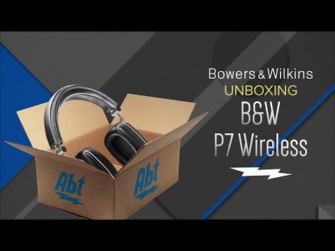 Unboxing: Bowers & Wilkins P7 Wireless Headphones - YouTube