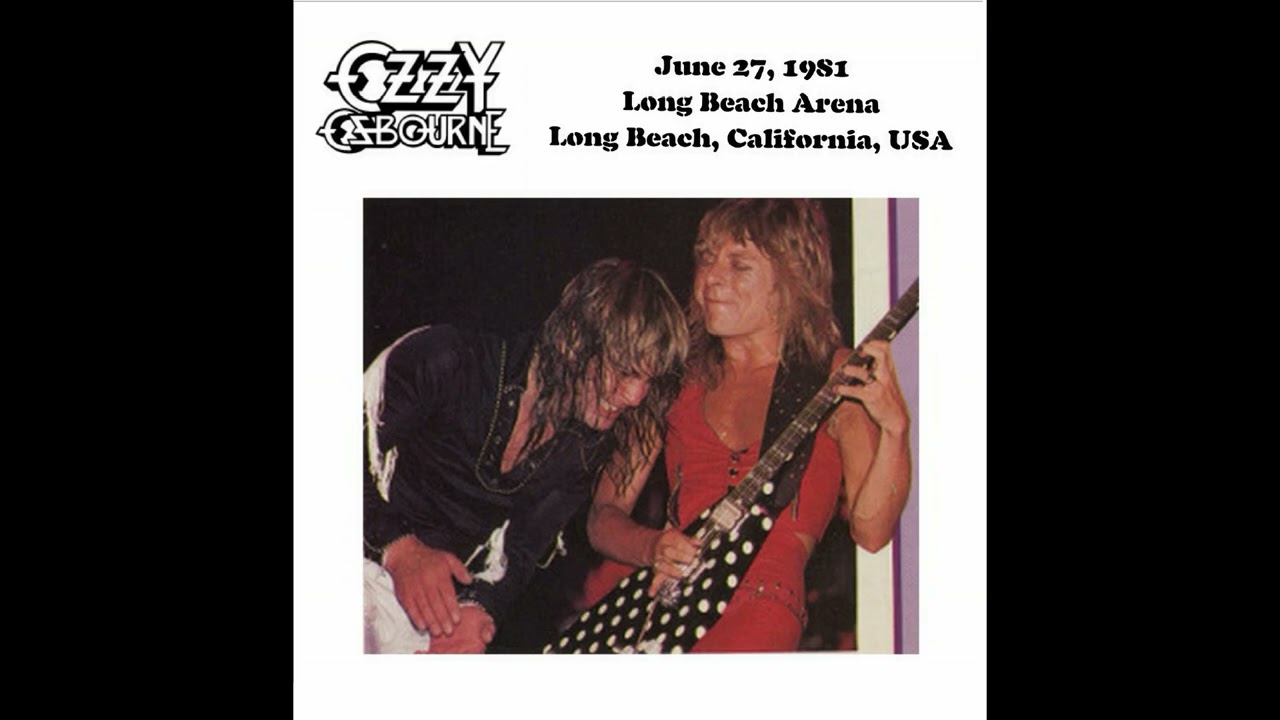 Ozzy Osbourne w/ Randy Rhoads - Believer - Live @ Long Beach Arena