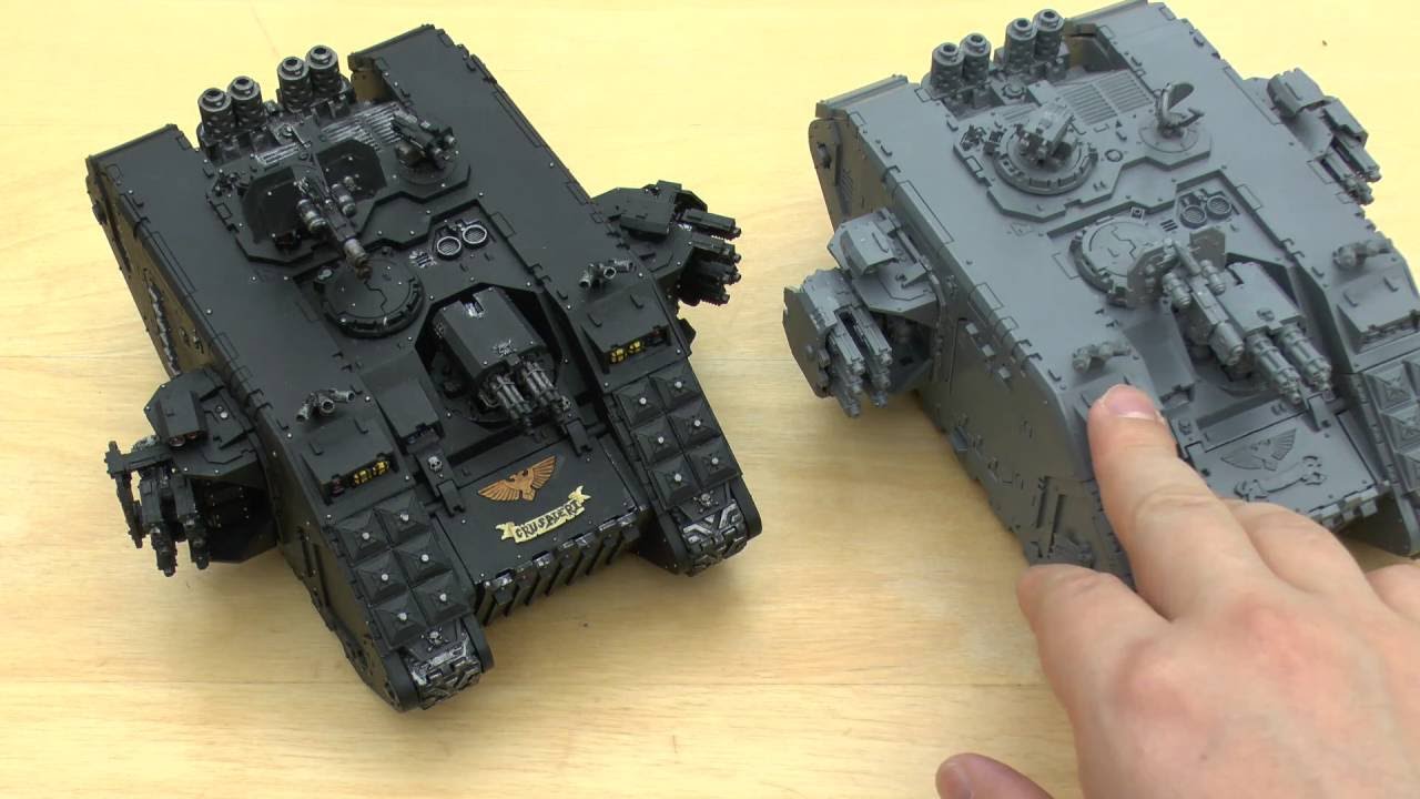 Land Raider Crusader - Unboxing & Review (WH40K) - YouTube
