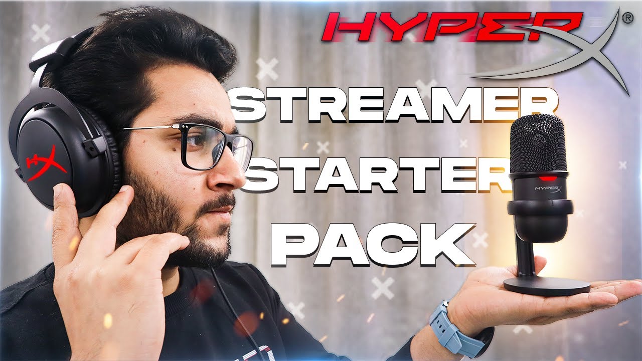 HyperX Streamer Starter Pack | Cloud Core Gaming Headphones +