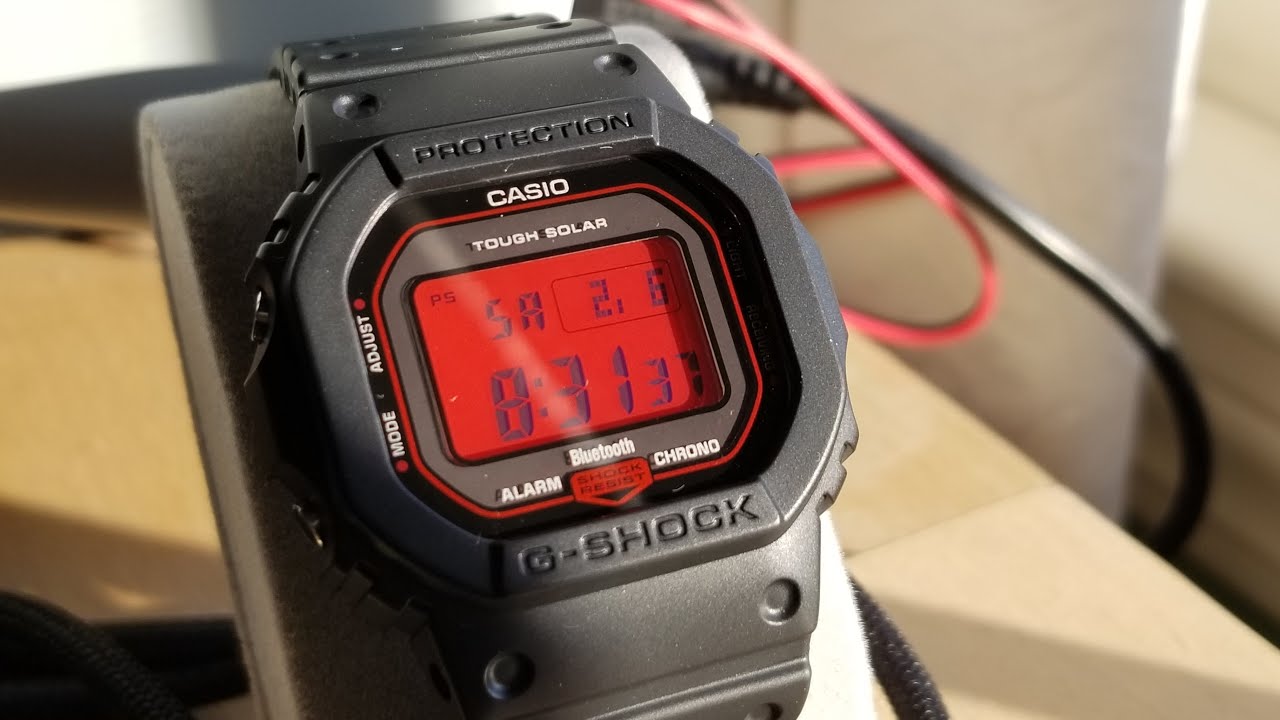 G-Shock GW-B5600 Adrenaline Red Edition Unboxing! G Shock Square