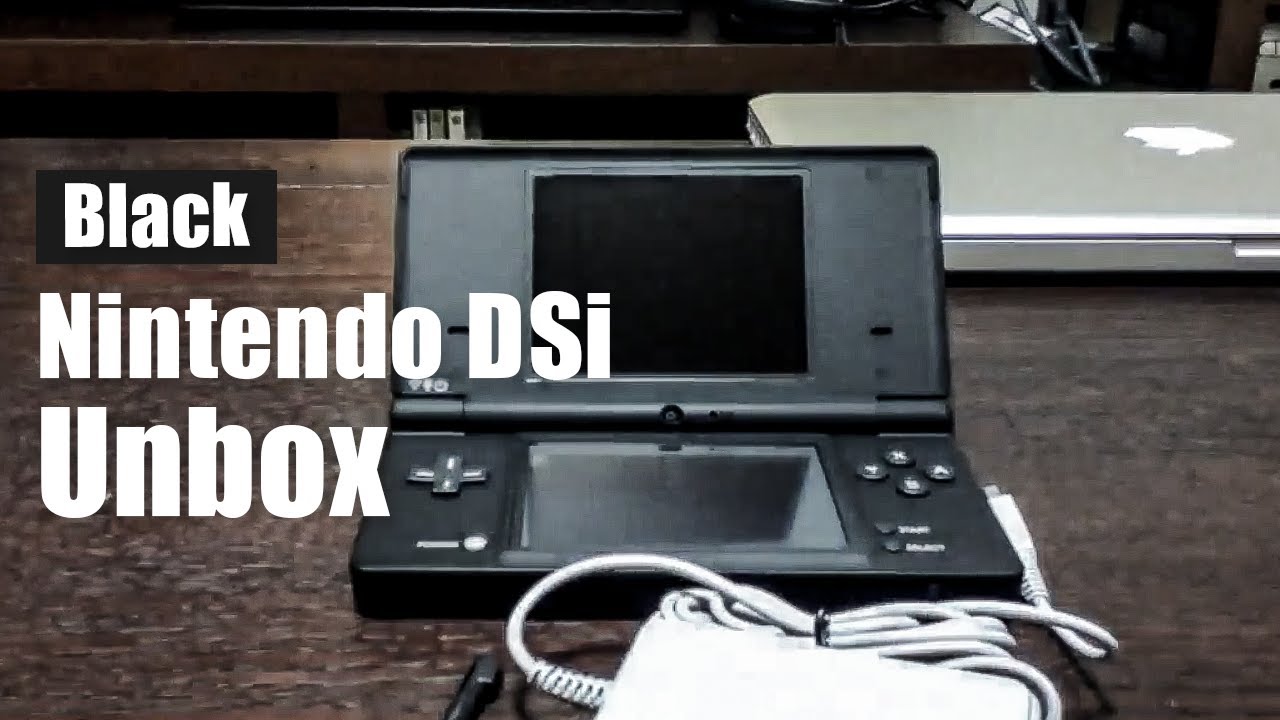 任天堂｜Nintendo DSi black 購入＆開封動画レビュー【DS LLから