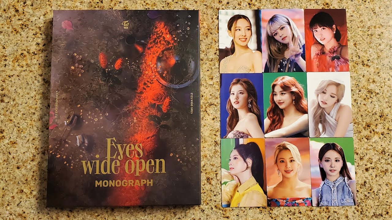 TWICE モノグラフ Eyes wide open 未開封 monograph TWICE EYES WIDE