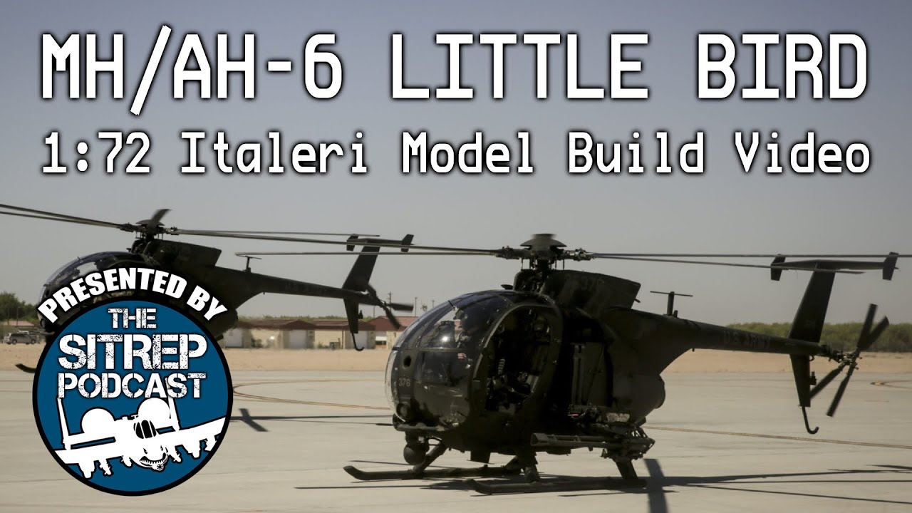 Ultimate Soldier AH 6 Little Bird Helicopter 1 6 Scale | Assembly