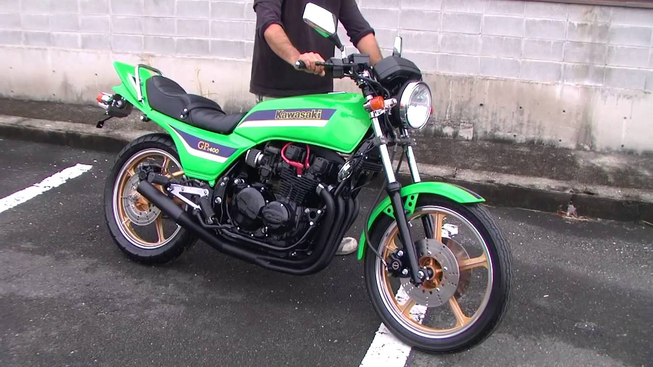 KAWASAKI Z400GP - YouTube