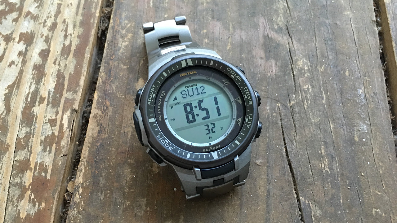 The Casio ProTrek PRW-3000T-7DR Wristwatch: The Full Nick Shabazz