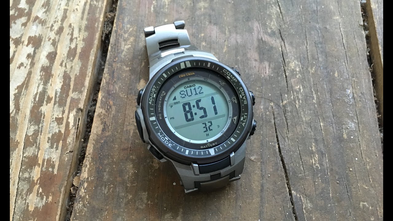 The Casio ProTrek PRW-3000T-7DR Wristwatch: The Full Nick Shabazz
