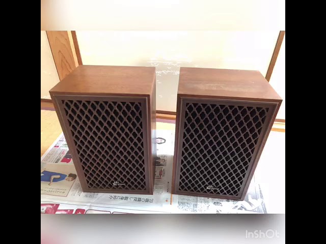 SANSUI SP-10 16cmフルレンジスピーカーの再塗装とメンテナンス