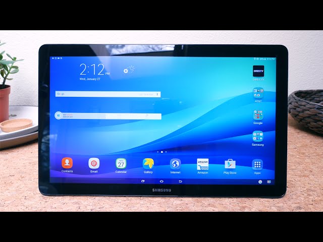 Samsung Galaxy View First Impressions - YouTube