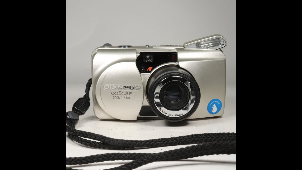 Olympus Infinity Stylus Zoom 115 DLX 35mm film camera - YouTube