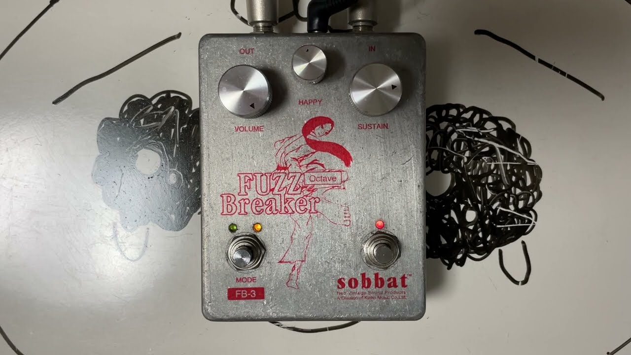 Happy Knob👍 Sobbat FB-3 fuzz breaker octafuzz pedal demo w/ Tele