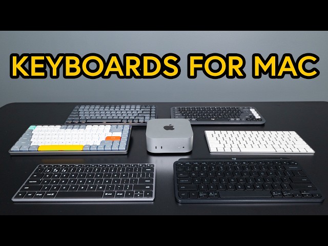 The Best Bluetooth Keyboards for the M4 Mac Mini - YouTube