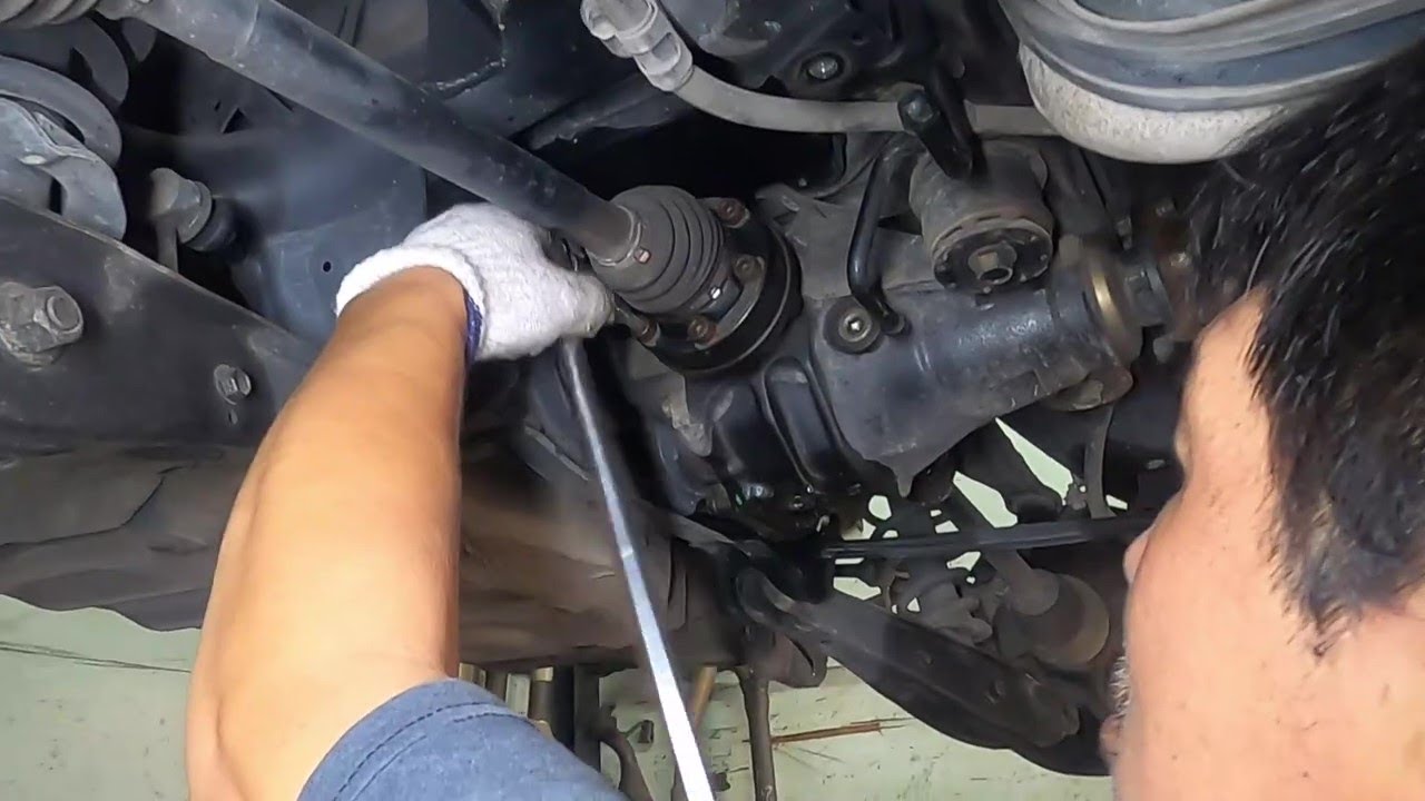 SXE10 Altezza, I'm going to remove the rear drive shaft