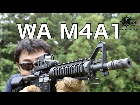 ウエスタンアームズ WA M4A1 フルメタルカスタム Mk18mod0 ガスブロー