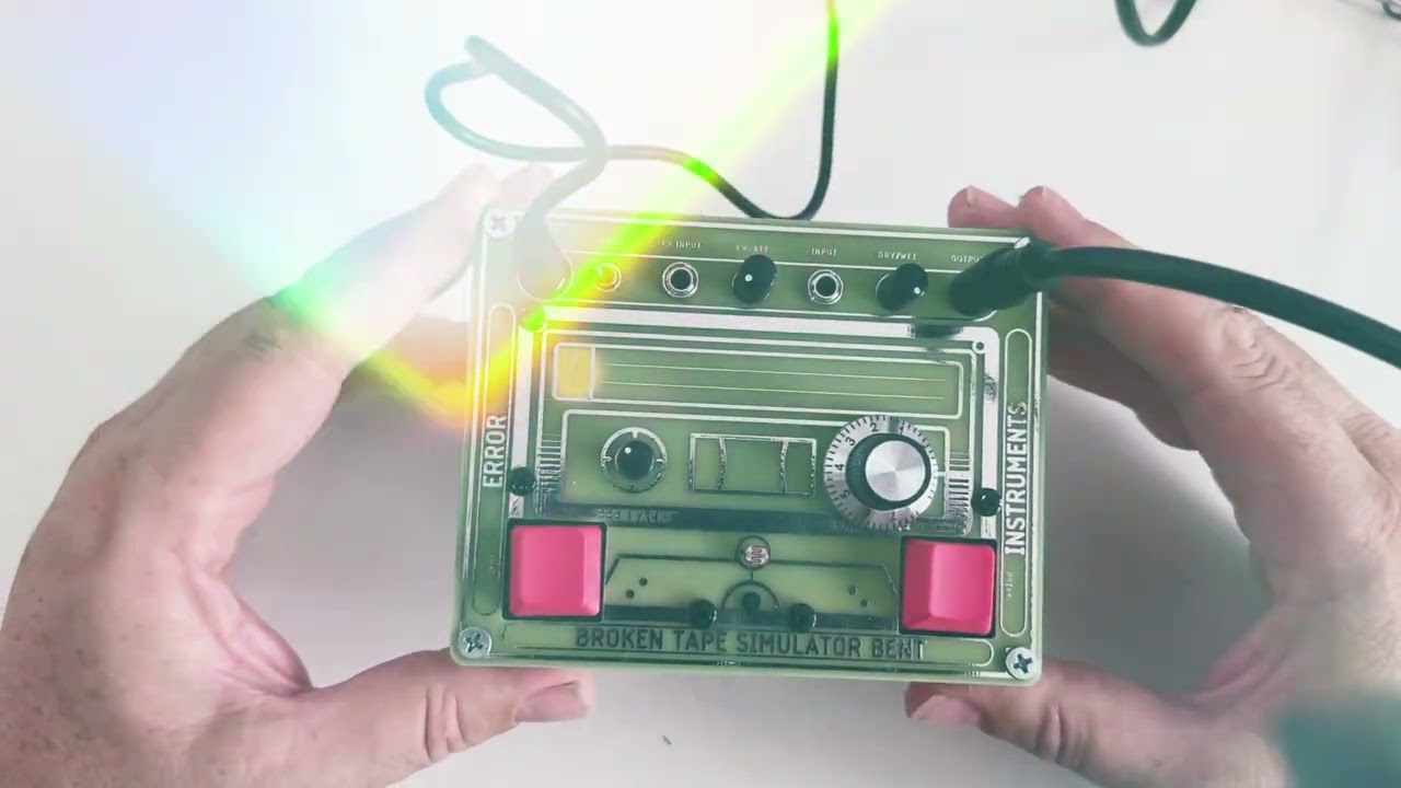 Broken Tape Simulator BenT MK3 | NEW !! on ERROR ! EURORACK. and